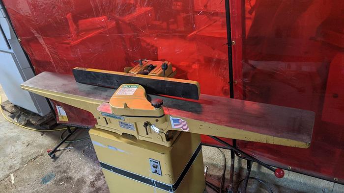 Used Powermatic 60, 8'' Jointer New Byrd Head