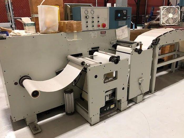 Used 15" NARROW WEB PRESS 6 COLOR GRAVURE AND FLEXO