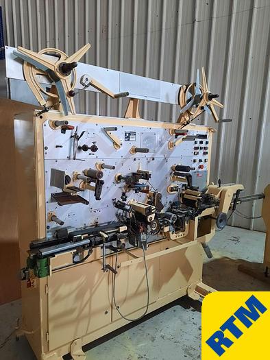 Used (4) LOESCH Logomat CHEWING GUM STICKPACK WRAPPERS