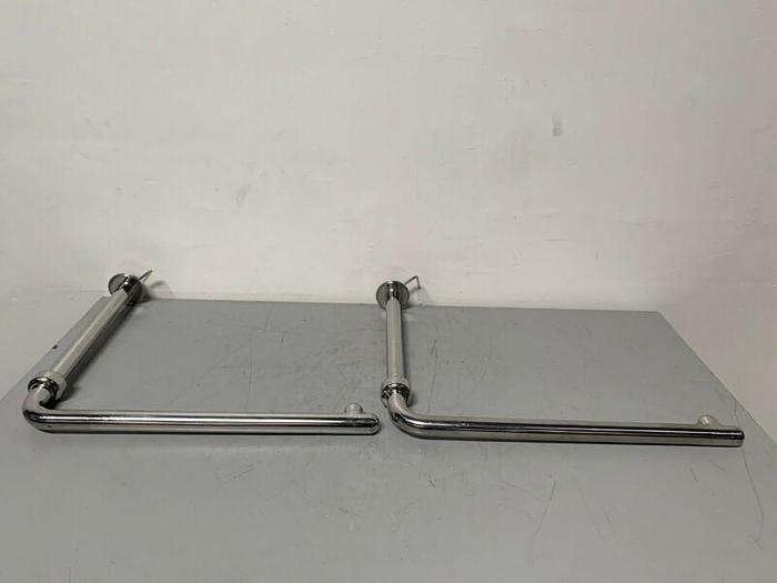 Used Stainless Steel 22" L x 26.5" W x 1.5" D Spray Balls w/ 1 1/2" Sanitary Fitting