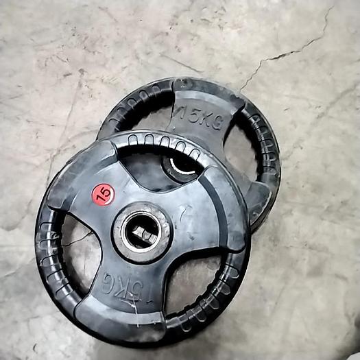 Usado DISCOS OLIMPICOS 15 KG
