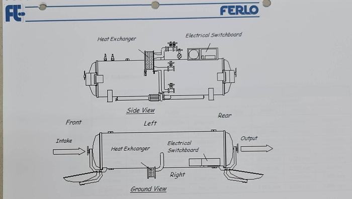 Used 2005 FERLO Retort, Autoclave, Steriliser FE 61P