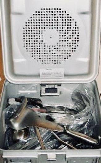 Used Surgical Instrument Set Caesarian in Autoclavable Case