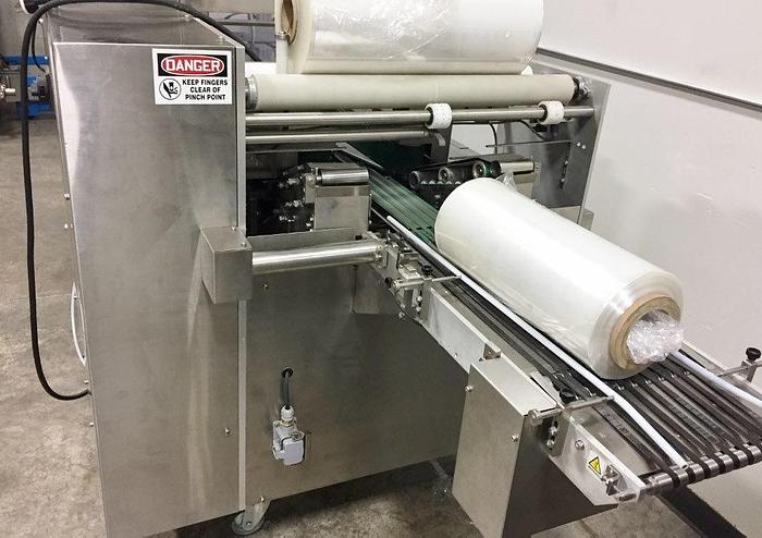 Used Fuji Overwrapper with Shrink Tunnel
