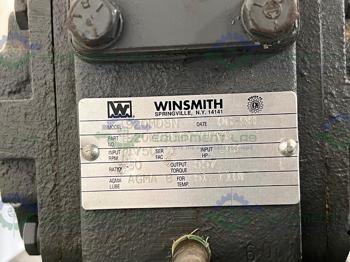 Used Northern Iron Works V Blender w/ Winsmith 920MDSN Motor