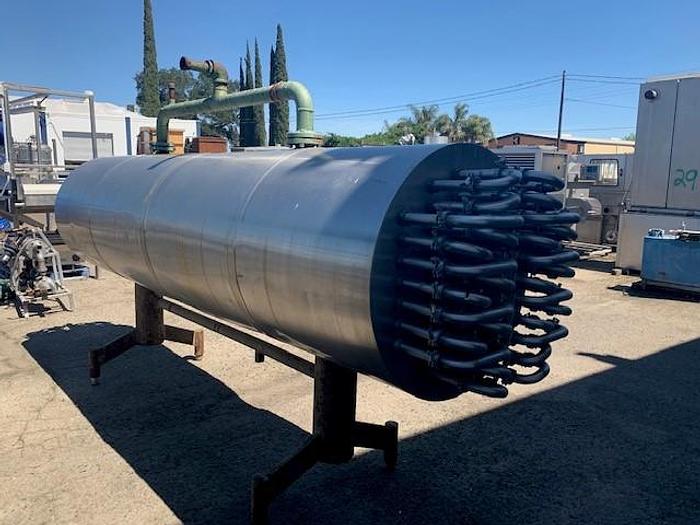 Used 1977 Chester Jensen Tube In Shell Heat Exchanger Model SV-1 1/2 -56