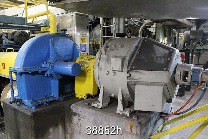 Used Pusey And Jones Horizontal Track Reel with 194x42" Diameter Reel Drum #38852