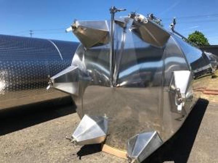 New Stock Letina 5285Gal/20,000L Closed Top Jacketed Storage Tank