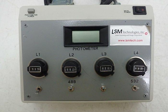 Used LSM Technologies Photometer Control Box with Cable