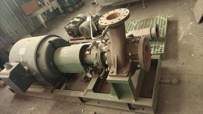Used Pump, Centrif., 400 HP, 316 S/st, 8 X 6, Worthington, #S734196