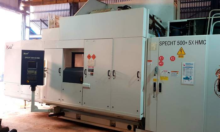 Used MAG SPECHT 500 + 5X HORIZONTAL MACHINING CENTER (5 Axis) (2011)