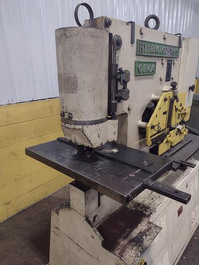 Used 70 TON GEKA MODEL HYDRACROP-70-S HYDRAULIC IRONWORKER (USED)