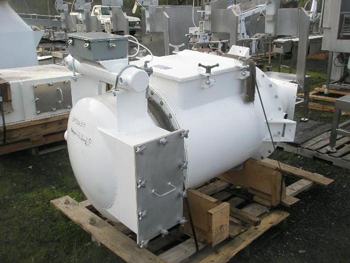 Used Dust Collector, Baghouse, 28 SF, HAF Equipment #S738019