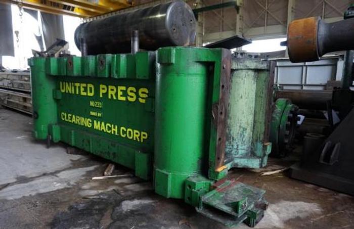 Used Press Forging Open Die Hydraulic United. USA