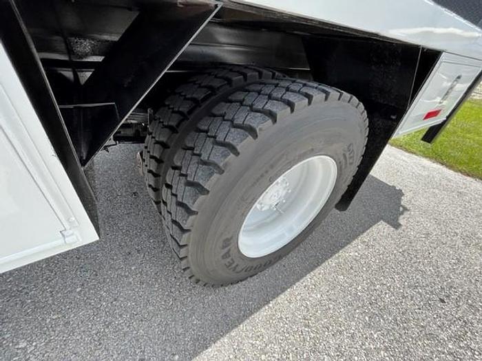 Used PM 12023 11,905 lbs Knuckle Boom on 2013 International 4300 Reg Cab Flatbed Truck - C83944