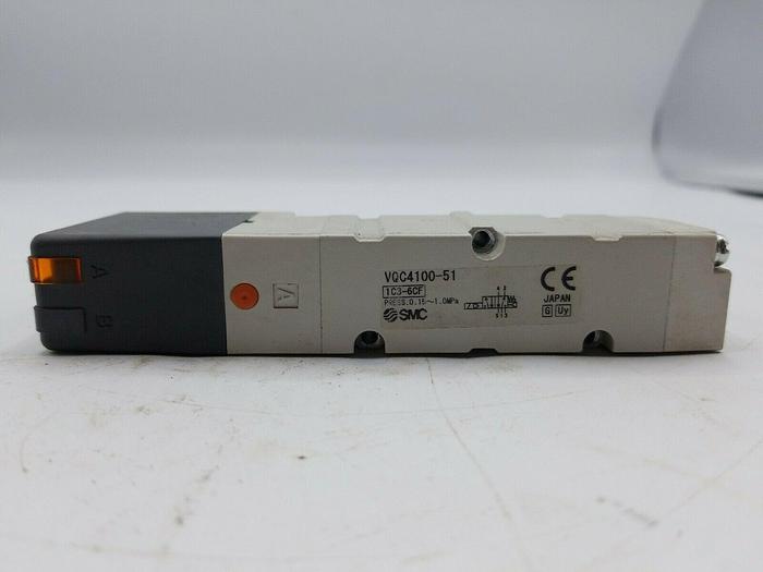 Used SMC SOLENOID VALVE VQC4100-51