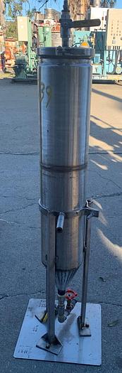 Used Tank, 7 Gallon, S/st, 6" X 28", FT/CB, #S742739