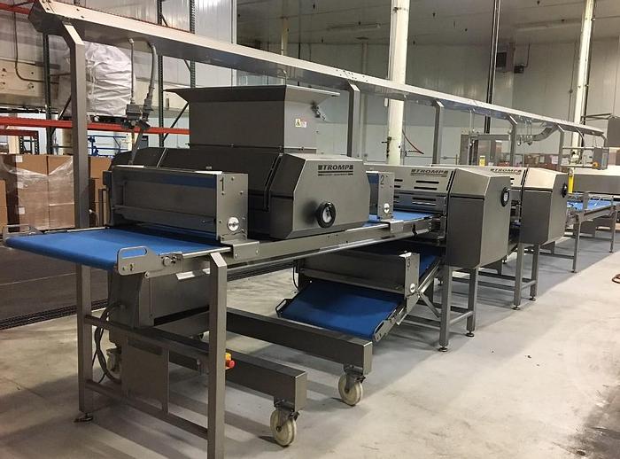 Used Cutter, Slab Line, Bread, Tromp, Mdl 10711, S/st, #A742388