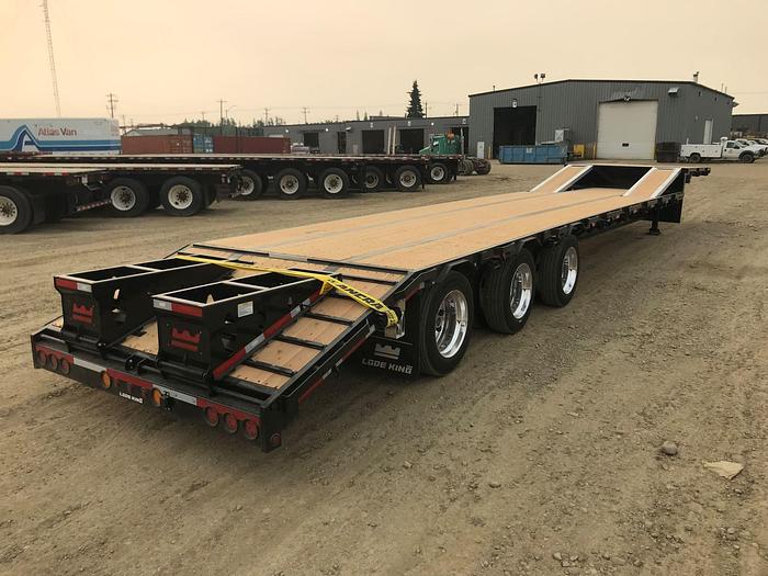 Used 2022 Lode King Tridem Step Deck with Ramps