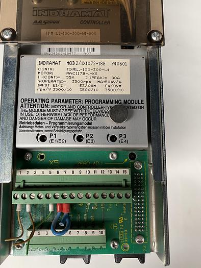 Used Indramat TDM 1.2-100-300-W1-000