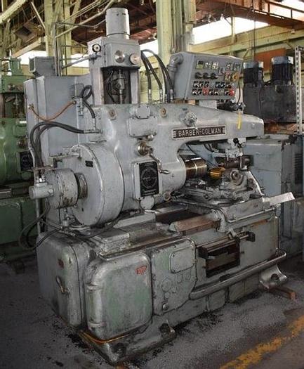 Used #14-15 BARBER COLMAN HORIZONTAL HEAVY-DUTY GEAR HOBBER