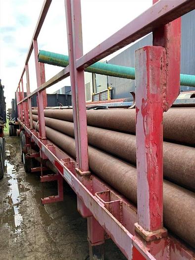 Used 2010 SP Construction  PT38 Flatbed Trailer