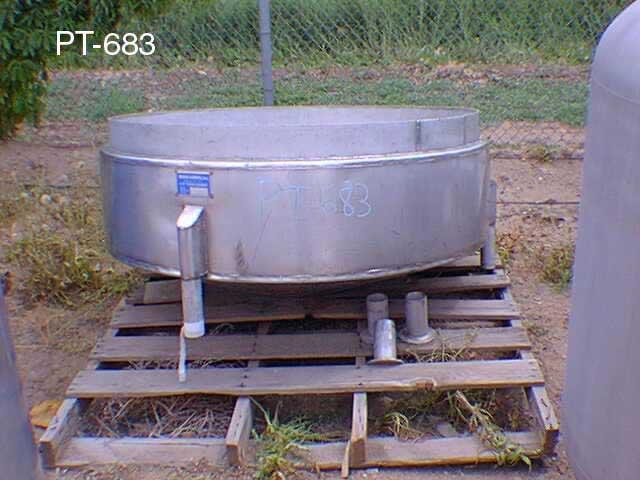 Used 150 GALLON KETTLE TANK.   SERIAL 1963