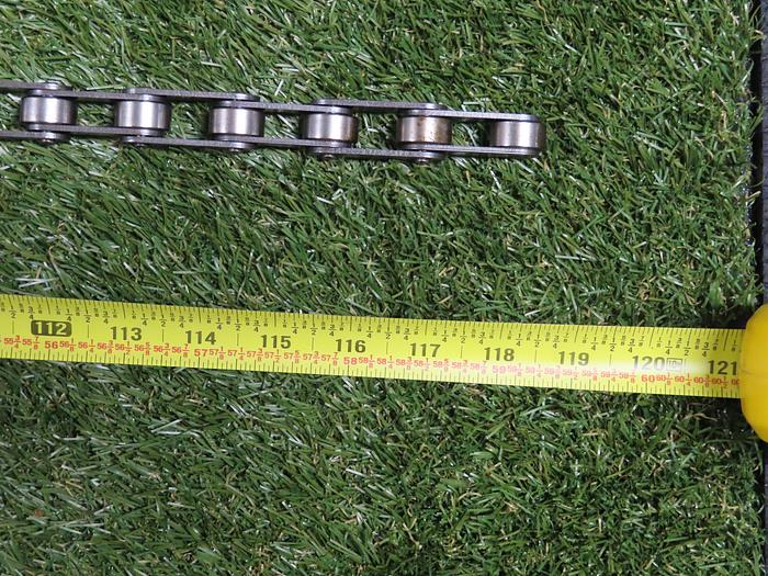 Used Tsubaki RF2050R-U Double Pitch Chain,