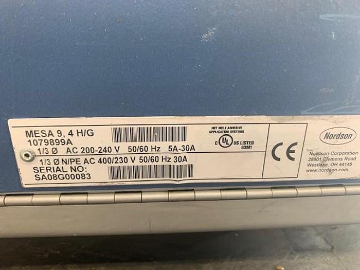 Used Nordson Gluer Mesa 9.4 HG