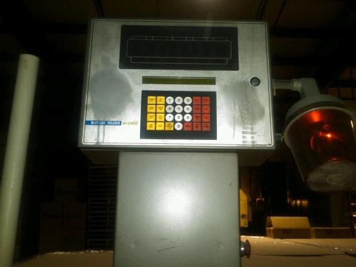 Used METTLER TOLEDO HI-SPEED CHECKWEIGHER