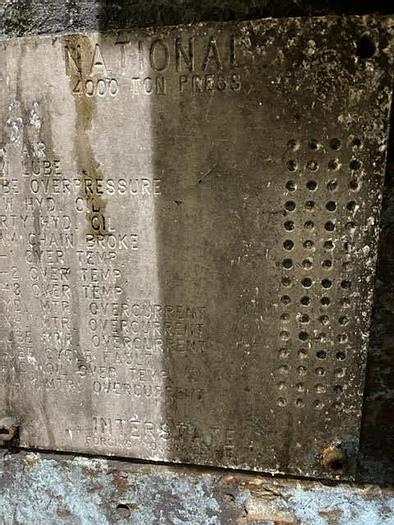 Used Hot Forging Line National