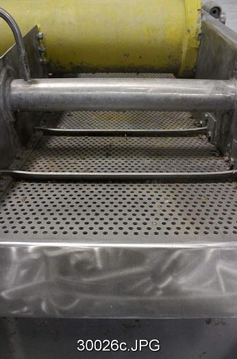 Used Black Clawson Wandel Vibrating Screen #30026