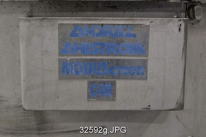Used Andritz Moduscreen C4R Pressure Screen #32592