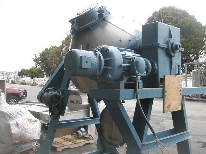 Used Mixer, Conical, 40 CF, S/st, General Machine, 7.5 HP #S738049