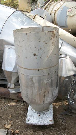 Used Hopper, S/st, 20" x 32", 18" Cone Bottom #S740138