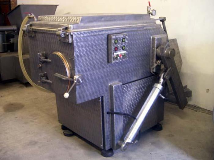 Used Mieszałka spiralna próżniowa z wywrotem - nierdzewna