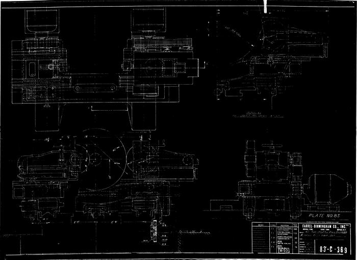 Used Farrel TWO WHEEL 42" X 172" Two Wheel Roll Grinder, Including Fmt Rolltrack Digital Gaging System, Allen Bradley Drive Upgrades, Refurbished V-Ways #26588