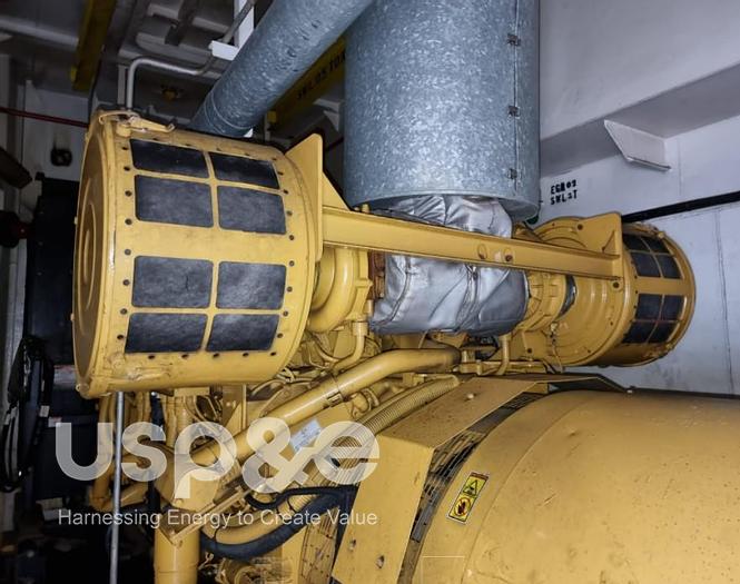 Used 1.7 MW 2008 Used Caterpillar 3512B Diesel Generator Sets