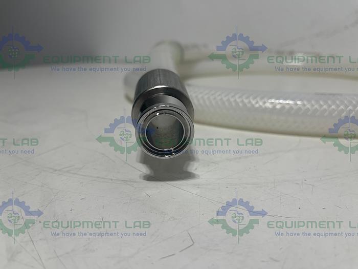 Used Saint Gobain 23035763 Pure Fit 96" Hose w/ 1" to 2" Sanitary Fitting 90 PSI