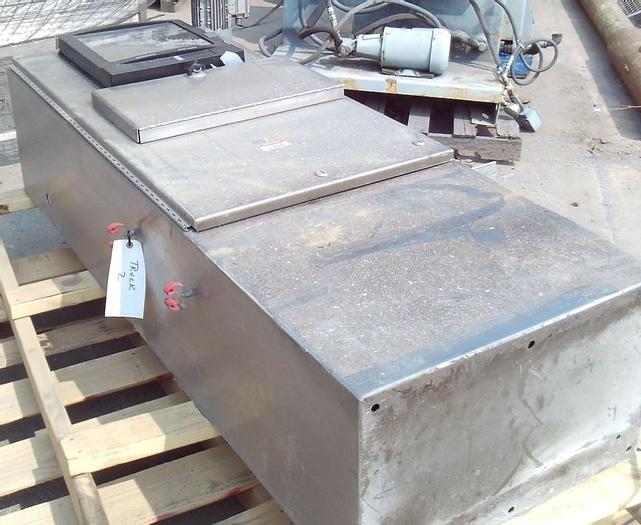 Used 300 GALLON JC PARDO (CLEVELAND) SCRAPER AGITATED KETTLE – 316 SS – JACKETED (9786)