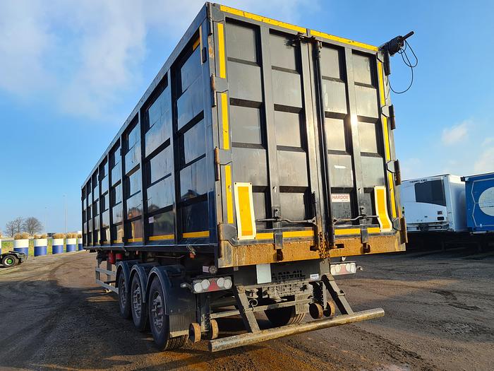 Used 2019 BODEX 3 AXLE HARDOX STEEL (SCRAP) TIPPER TRAILER  72.5 MTR 3 SAF DISC NEW CONDITION