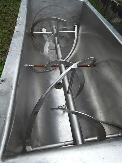 Used 5 CU. FT. JH DAY DOUBLE RIBBON BLENDER – S/S – 1.5 HP (#9331)