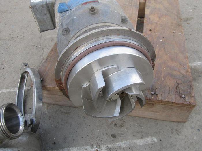 Used Pump, Centrif., Waukesha, Mdl 2065HV, S/st, 3" In, 2" Out #S739556