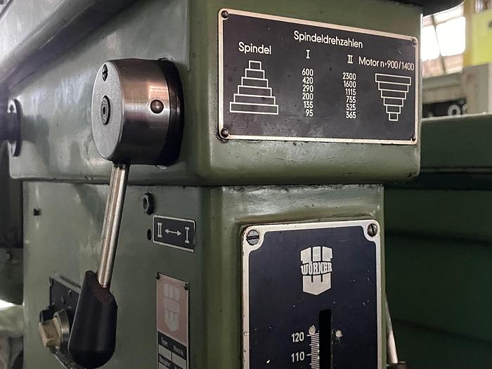 Gebraucht Reihenbohrmaschine  WÖRNER 6-fach Bohrmaschine