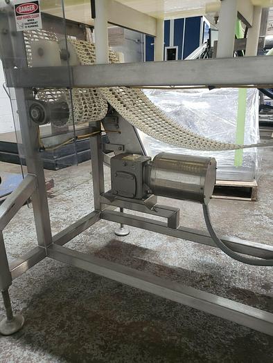 Used Ceia T/MS21 Metal Detector Food grade SS 120vv 10"x3" usable opening