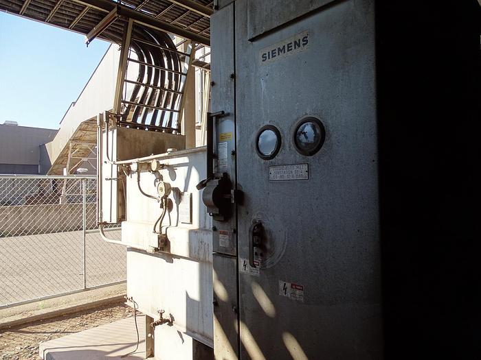 Used 1,500 KVA 13,000V SIEMENS-ALLIS SUBSTATION 480Y/277 VOLTS CU WINDING