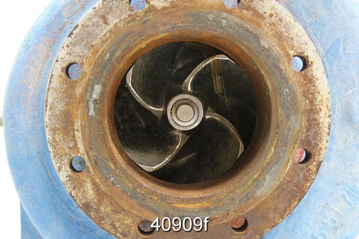 Used Goulds 3175 6x8x14, 4-Vane, 12.25" SS Impeller, Iron Casing #40909