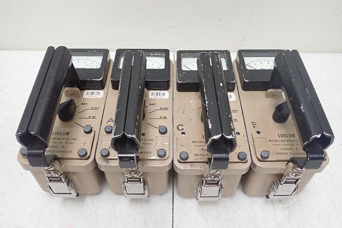 Used Ludlum Inc. Model 6 Geiger Counter