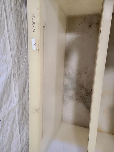 Used Polypro Tank Counter Flow Rinse side and bottom support 70" x 28" x 29" Removable Partition - LARRY PLEASE CHECK DEMENTIONS