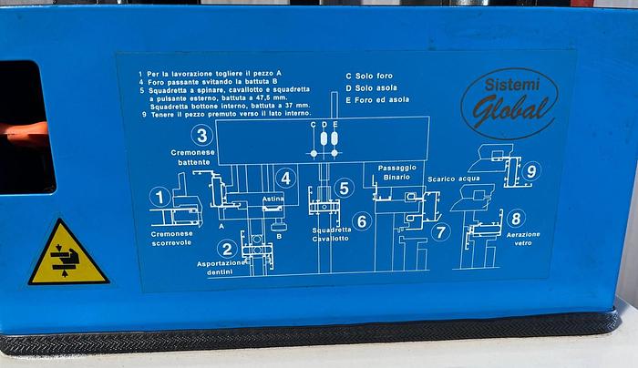 Usato Punzonatrice OEMME P 20 V sistema Global